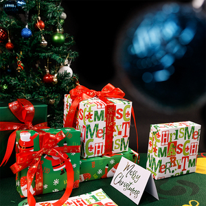 High Quality Wholesale 80g 43*300cm Christmas Santa ClausPackaging <b>Paper</b> Gift <b>Wrapping</b> <b>Paper</b> <b>Wrapping</b> <b>Paper</b> - Product Image 6