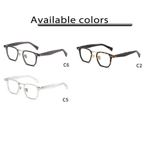 Thời Trang Mới Người Đàn Ông Độc Đáo Hình Bầu Dục Acetate Khung Quang Học Làm Tay Kính Mắt Kính Tùy Chỉnh OEM Kính Mắt Khung Cho Nam Giới Phụ Nữ - Product Image 3