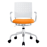 Chaise de bureau élévatrice moderne GS-G1540A avec fonctions de travail du poste de travail du budget pivotant à l'arrière en plastique