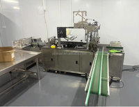 Machine d'emballage automatique tridimensionnelle pour film BOPP, contrôlée par PLC, pour l'emballage de boîtes de savon dans du cellophane