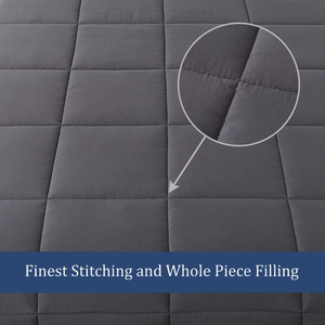 <span class=keywords><strong>2025</strong></span> New Arrival tối grey bộ đồ giường Fluffy sợi nhỏ xuống thay thế <span class=keywords><strong>Comforter</strong></span> cho khách sạn nhà - Product Image 2