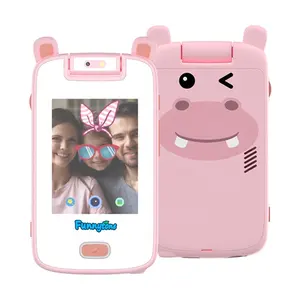 Vente en gros Nouveau design CTP13A Écran IPS de 2.8 pouces Téléphone intelligent pour enfants Jouet pour bébé avec appareil photo 0.3MP pour enfants