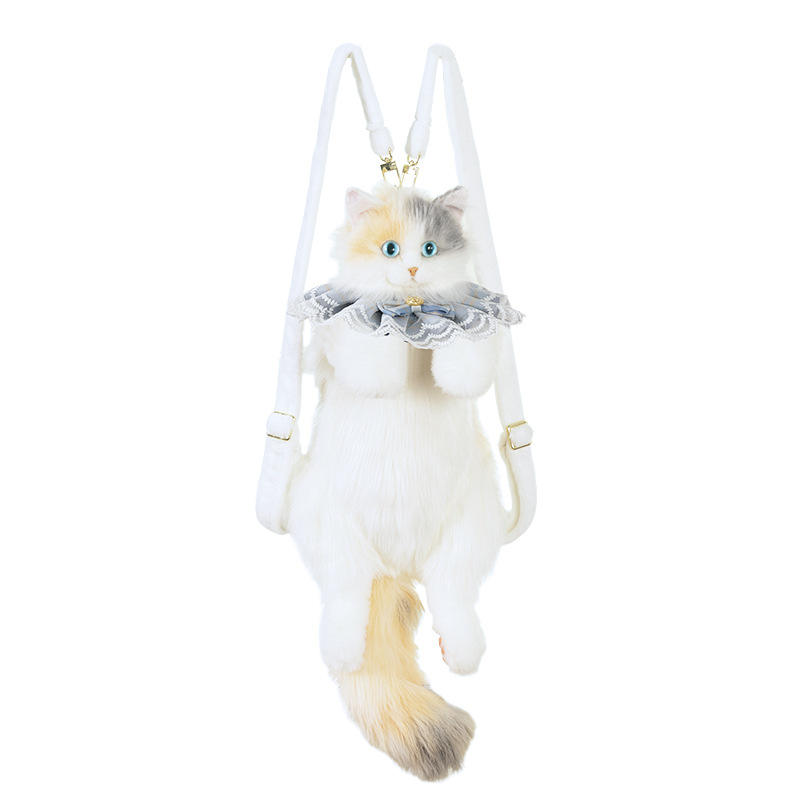 Écharpe bleue à carreaux Hua Hua + j k