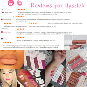 Low Moq Matte Liquid <strong>Lipstick</strong> Private Label Waterproof Long Lasting Matte <strong>Custom</strong> Liquid <strong>Lipstick</strong> - Product Image 5