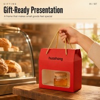 Boîte d'emballage en carton ondulé pliable, écologique, avec impression dorée personnalisée, pour la vente en gros et l'emballage de détail