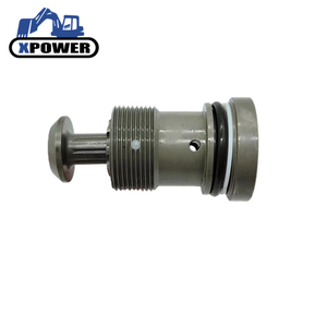 Válvula solenoide de corte de combustible para excavadoras EC210 EC210B, números de pieza 14617014 y 14578516, válvula de retención de carga - Product Image 1