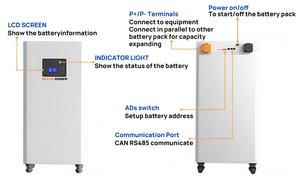 Seplos Mason-280L vertical 280Ah 15KWh 51.2V lifepo4 stockage d'énergie solaire domestique système de batterie lithium-ion <span class=keywords><strong>6000</strong></span> cycle de vie - Product Image 4