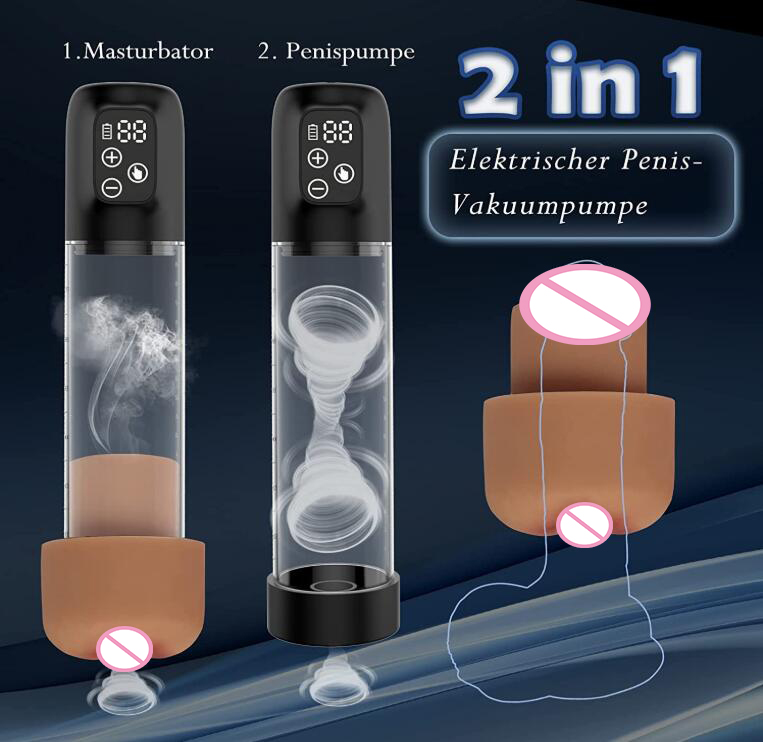 Automatic Penis Pump - Electric Vacuum Vibrating Enlargement