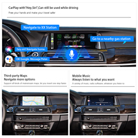 Écran tactile GPS Android Auto 10,25 pouces 1920*720 Carplay Lecteur multimédia de voiture pour BMW Série 5 F10 F11 F18 Radio Navigation Stéréo