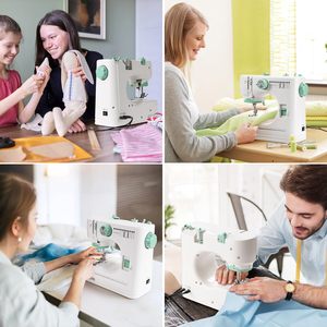 New Style 12-Stitch Household Electric <b>Sewing</b> <b>Machine</b> with Motor & Gear <b>Automatic</b> Lock Stitch Mini - Product Image 6
