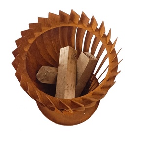 库存有货 重型户外火篮 火盆 镀铁钢制花园火盆 - Product Image 4