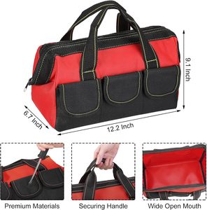 Free Sample High Quality Oxford <b>Tool</b> Bags Heavy Duty Waterproof <b>Tool</b> Storage Bag Electrician <b>Tool</b> Bag - Product Image 3