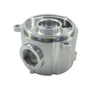 Pièces de boîtier de soupape en alliage d'aluminium usinées CNC 5 axes de haute précision, sur mesure, pour équipement hydraulique circulaire - Product Image 4
