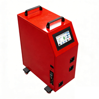 Machine de soudage laser portative à fibre optique multifonctionnelle avec triple alimentation automatique de fil laser, pièces d'équipement laser