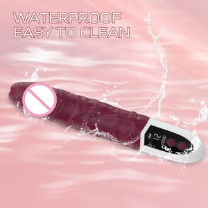 ソフトシリコンディルドバイブレーター強力なクリトリス刺激装置女性マスターベーターGスポットリアルなペニス女性のための大人の大人のおもちゃ - Product Image 6