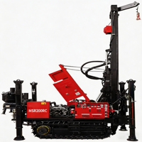 Foreuse RC diesel haute performance avec moteur de boîte de vitesses, mobilité sur chenilles, durable, pour l'exploration par circulation inversée hydraulique
