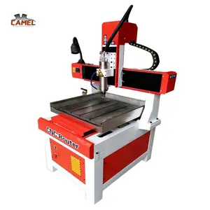 Holz maschine Desktop Einfach zu bedienende Mini-Maschinen werbung CA- 6090 Schneiden Fräsen für Aluminium Holz Acryl Pcb MDF Plywo