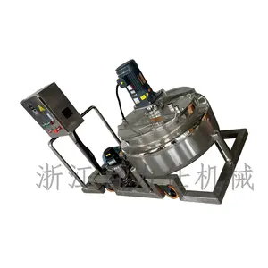 Stainless Steel shearing homogenizing emulsifying butter churning Ghee dispersing dissolving mixing Machine