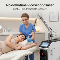 Máquina de Eliminación de Manchas de Piel con Láser de Picosegundos, Máquina de Belleza para Eliminar Manchas, Pecas y Verrugas para Salones de Belleza, Láser Pico Médico