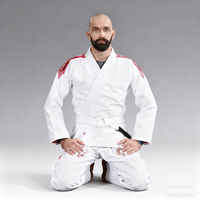BJJ Gi Unisex Brazilian Jiu Jitsu Pakaian Latihan Bela Diri Tahan Lama Langsung dari Pabrik OEM/ODM