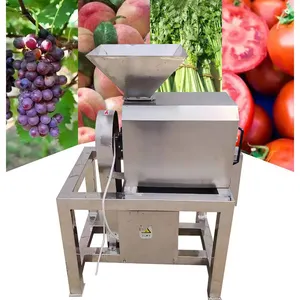 Industriële Rvs Mango Pulper Mango Sapcentrifuge Machine Kokosnoot Juicer