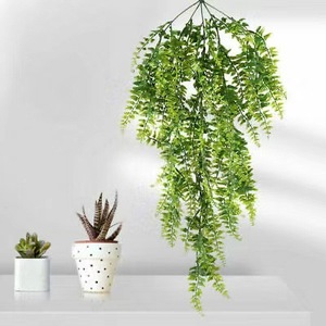 Mur végétal artificiel en herbe persane 78 cm vert pour décoration intérieure et extérieure, mariage et maison - Product Image 1