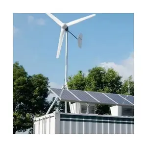 3kw 5kw 10kw 48v wind energy source off grid solar and wind generation power system