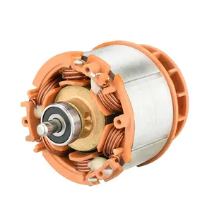 Alat listrik motor Dc tanpa sikat, kunci pas listrik PWM Magnet permanen 20000rpm 900W 20V 5mm ACP 8A tanpa beban IE 1 Dinamo tanpa sikat