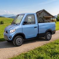 Camionnette électrique mini 4 roues à énergie nouvelle fabriquée en Chine, camionnette électrique de fret à vendre
