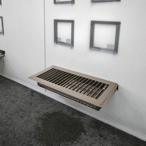 Rejilla de Ventilación Rectangular de Acero Galvanizado de Alta Calidad, Difusor de Aire de Alto Flujo, Ajustable, de Montaje en Pared, para Taller - Product Image 3