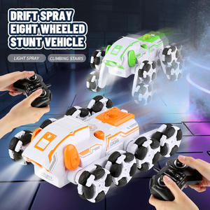 8 Wheel Rc Auto 'S Meerdere Vervormingsvormen Traplopen Zwaaiende Arm Rotatie Twist Stunt Nevel Spray Smart Toys Robot Hond - Product Image 2