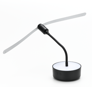 Ventilateur anti-moustiques et anti-mouches portable et pliable 2-en-1 avec batterie Li-ion pour table intérieure, alimentation et camping - Product Image 5