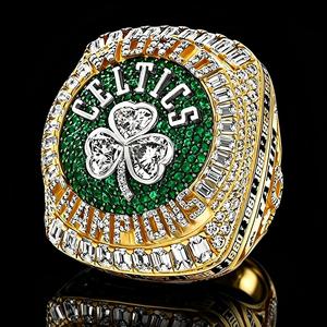 2024 - Sortie officielle de la bague de championnat des Boston Celtics - Bague commémorative sportive pour les fans - Product Image 1
