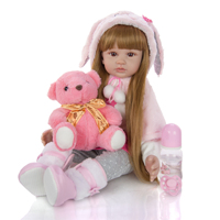 Muñeca Reborn de Silicona Explosiva de 60 cm, Kits de Muñecas Reborn Realistas