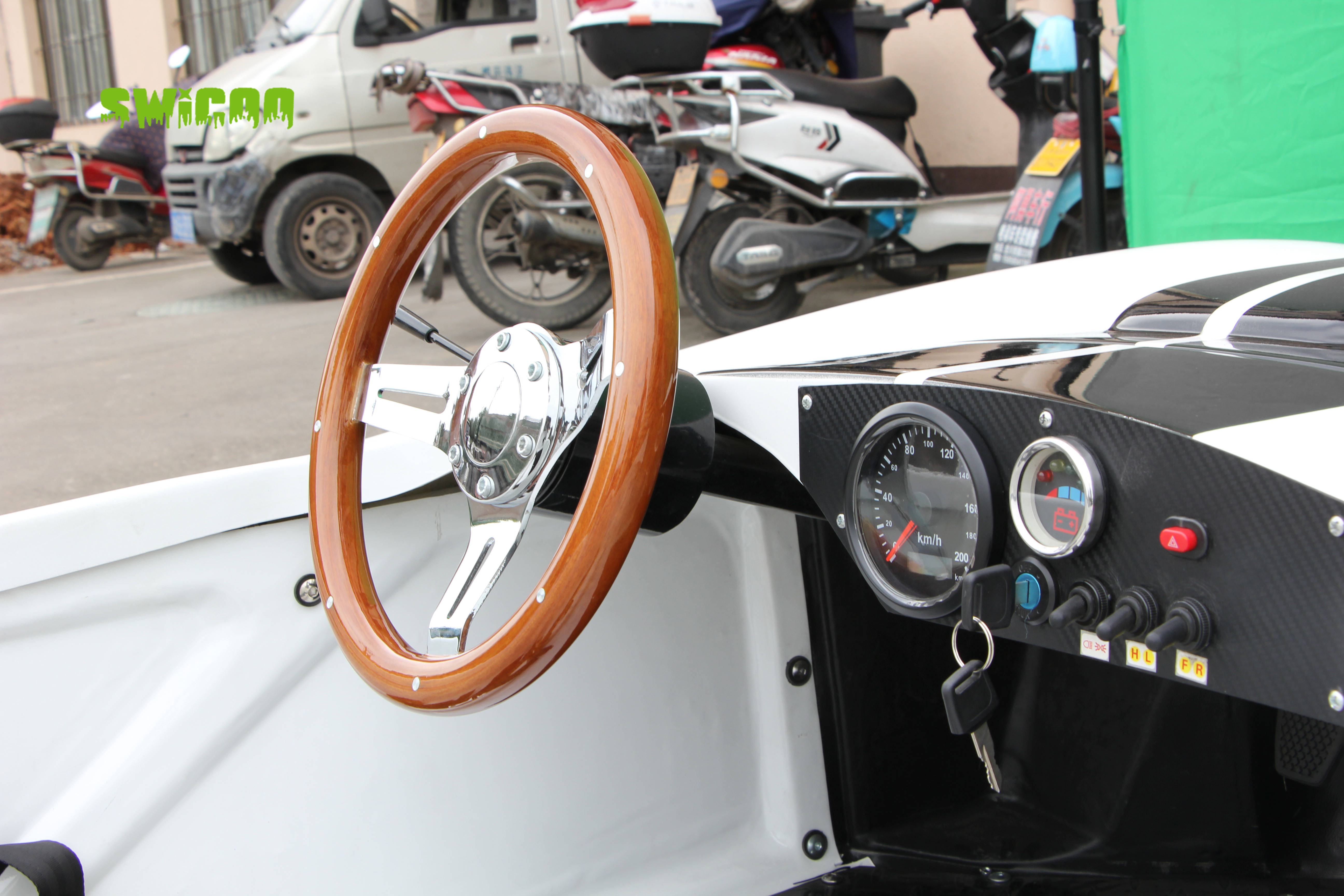 高級おもちゃシェルビーコブラ150cc子供用車ヴィンテージ