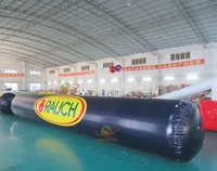 Bouée cylindrique gonflable en PVC de haute qualité, certifiée CE, taille et couleur personnalisables pour les sports nautiques en plein air