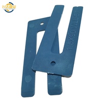 Cales plates en plastique étanches PE & PP nivelant les cales de fenêtre Packer pour la construction de cales de chaussures de cheval