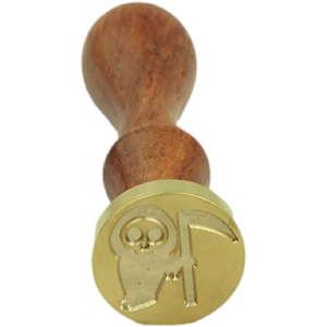 Mühür mumu ing damga k şekli 1 adet mühür mumu pullar retro ağaç desen mutlu doğum günü arı için balmumu damgalama - Product Image 5