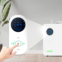 Diffuseur d'arômes silencieux en métal avec logo personnalisé, capacité de 200 ml, intelligent, contrôlé par application HVAC, utilisation hôtelière, maison moderne, chambre à coucher, bureau, air