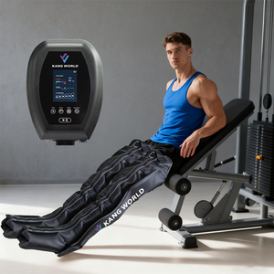 Stivali di Compressione Portatili Massaggiatore per Gambe - Recupero in Movimento Pressione 30-260mmHg 6 Modalità Batteria 5200mAh per Relax Ovunque - Product Image 1