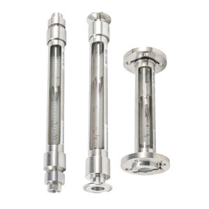 مقياس تدفق المياه من SENTEC LZB المصنع من الفولاذ المقاوم للصدأ 316L مقياس تدفق الأنابيب الزجاجية 1-10 لترات/الدقيقة مقياس تدفق الهواء مع صمام قابل للتعديل - Product Image 1