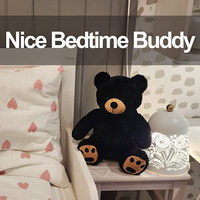 Peluche d'ours noir doux avec pattes, adorable animal en peluche pour cadeau d'enfant et décoration de la maison