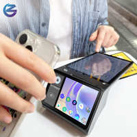 Sistem POS Mobile Z108 Printer 80/58mm Bluetooth & GPS Terminal Android untuk Kedai Kopi, Bar, dan Toko