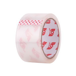 Ruban auto-adhésif transparent en OPP, <span class=keywords><strong>rouleau</strong></span> très résistant, lot de m, pour emballage en Carton - Product Image 1