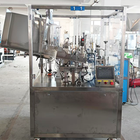 Machine de remplissage et de scellage entièrement automatique de tubes souples haute précision NF-40A pour crème cosmétique quotidienne