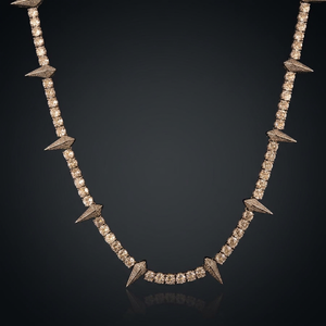 Collier en diamant étincelant, pendentif en forme de glaçon, bijoux pour femmes, cadeau de fête - Product Image 4