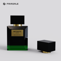 Botol Parfum Kosong Mewah Kelas Atas Pria Arab, Botol Kaca Persegi 50ml, Kemasan Botol Parfum