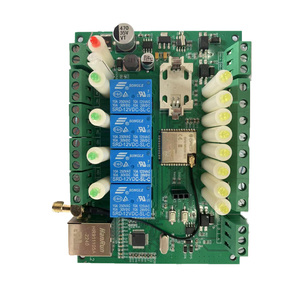 Carte <span class=keywords><strong>relais</strong></span> 4 canaux Ethernet&Wifi&Bluetooth&RS485 ESP32 avec antenne et batterie RTC CR2032 - Product Image 4