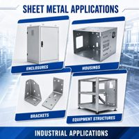 Fabricant de tôlerie sur mesure découpée au laser en acier inoxydable/acier au carbone/aluminium, pliage, soudage, certifié ISO9001