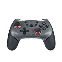 Manette de jeu sans fil BT pour Switch Pro avec fonction Turbo et moteur de vibration - Pour PC/Android